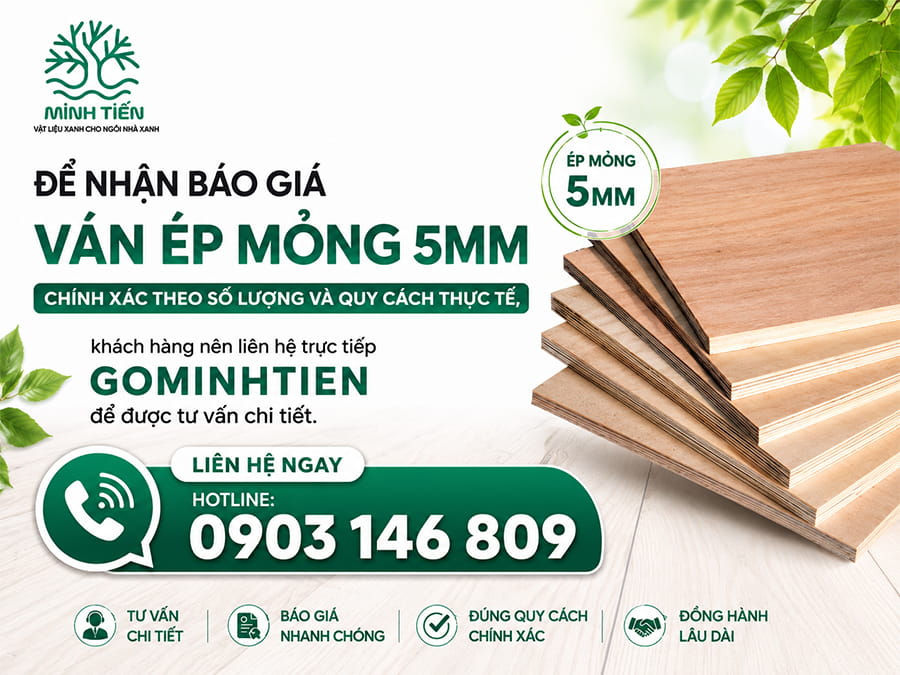 Liên hệ mua ván ép mỏng 5mm
